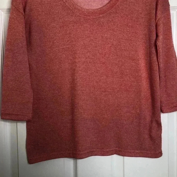 Old Navy Peach Shirt 3/4 Length  Sleeves Size XS - Picture 3 of 16